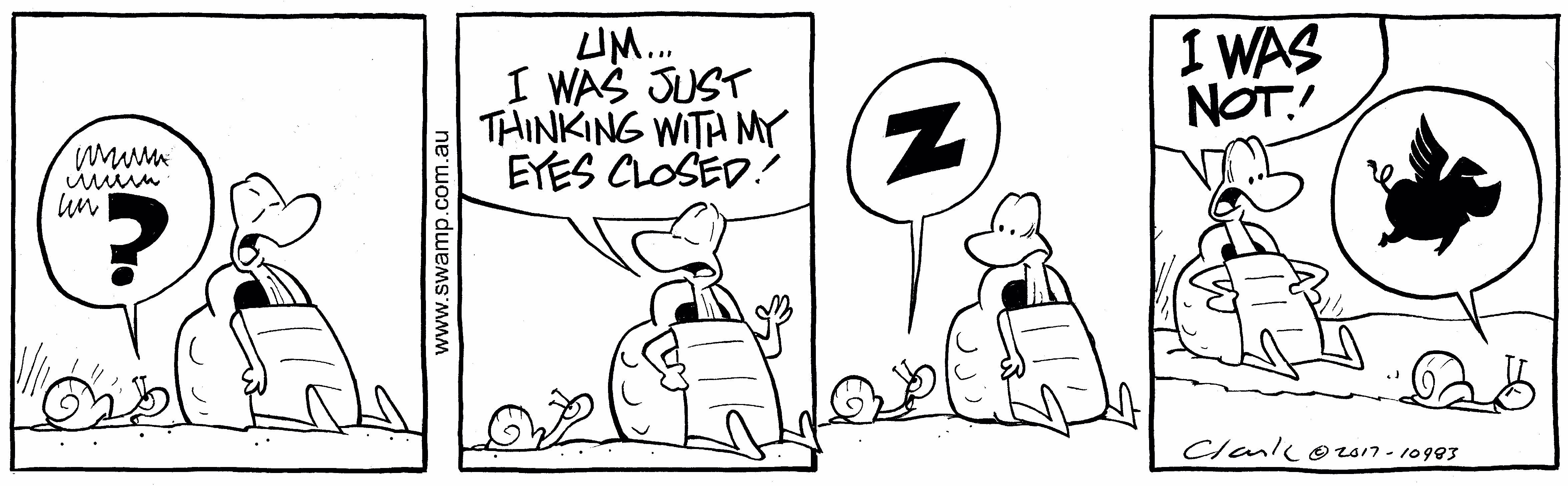 Not Dreaming Cartoon